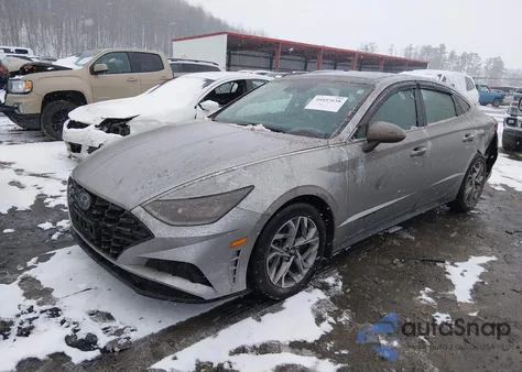 2021 Hyundai Sonata Sel z USA, uszkodzony, nr VIN 5NPEF4JA6MH096230